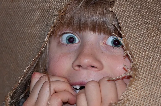 Enfant effrayé